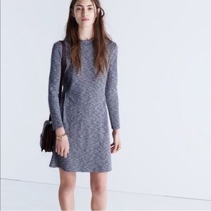 Madewell Cityblock Mock Neck Dress L